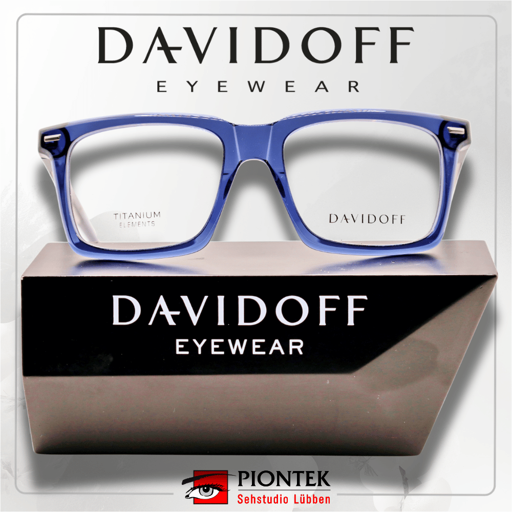 Davidoff Eyewear & MPG</strong> setzen bei der neuen Kollektion auf Handwerkskunst aus Italien, die sich in Acetat-und Titanfassungen manifestiert