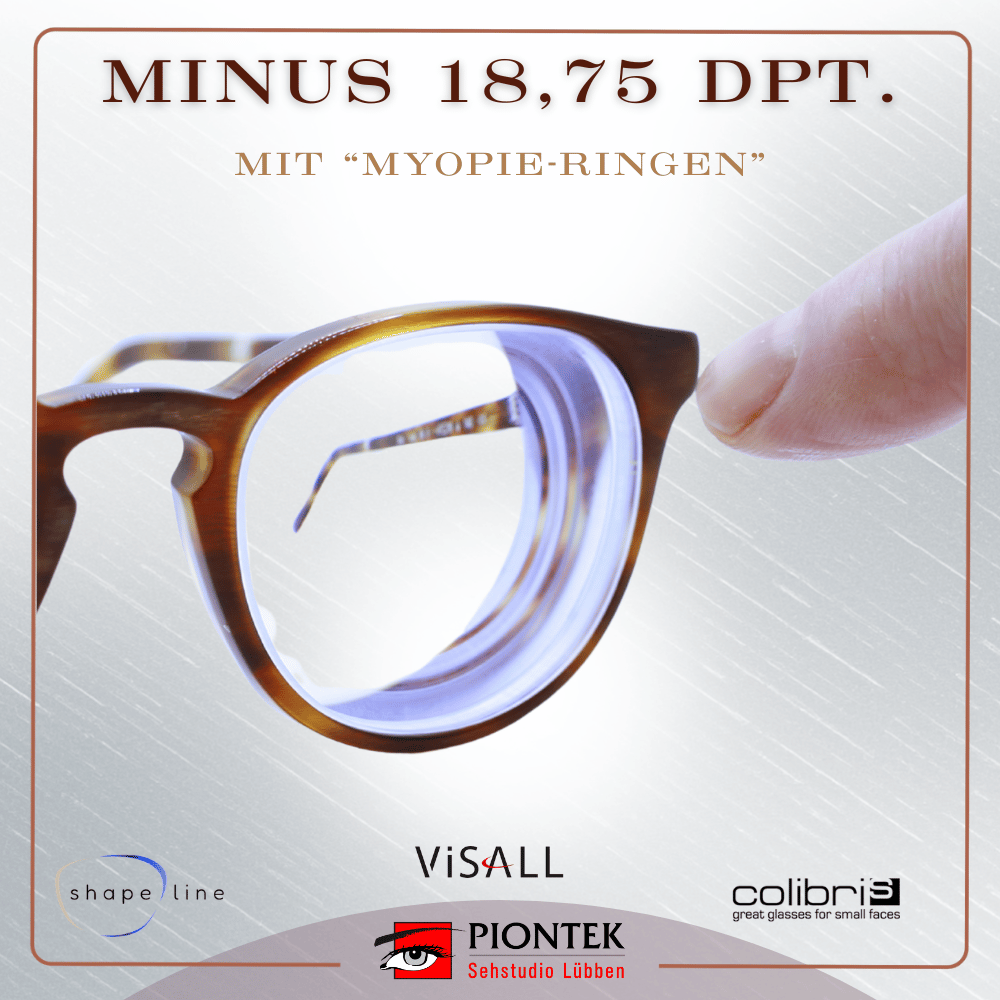 shapeline ist eine Farbbeschichtung, die auf die Brillenglasränder aufgetragen wird.